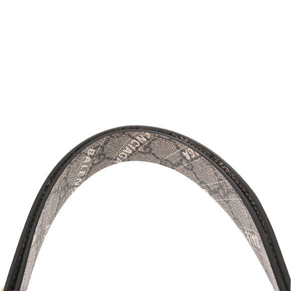 Gucci Horsebit BALENCIAGA Beige GG Supreme Leather Shoulder Bag - Picture 4 of 9